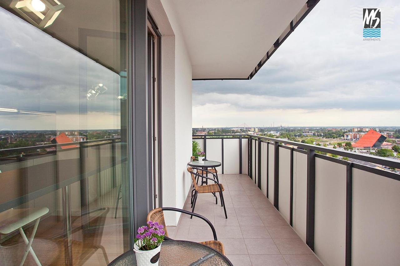 Ms Apartments Sky Tower IV Gdańsk Kültér fotó